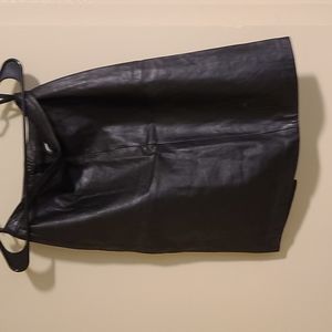 Vintage Concepts genuine leather pencil skirt. Fully lined